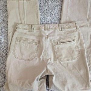 low rise flare pants